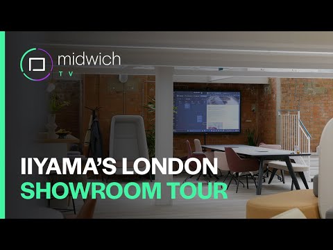 iiyama's London Showroom Tour | Eco Monitor Range Overview