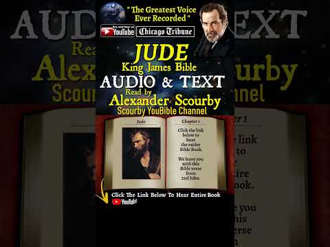 65~Book of Jude Short | By A. Scourby | AUDIO & TEXT | God is Spirit, Truth & Love #youtubeshorts