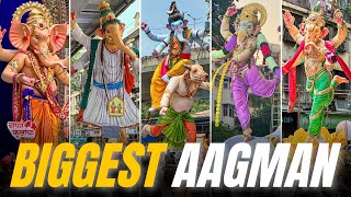 Mumbai's Biggest Ganpati Maha Aagman Sohala 2024 | Grand Arrival Of Lord Ganesha In Mumbai