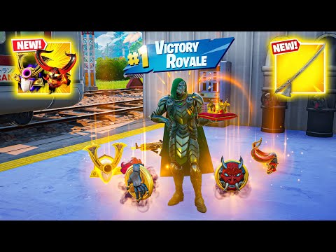 DOOM vs NEW 3 MEDALLIONS & MYTHIC WEAPONS ( NEW! Fortnite Chapter 6 Season 1 )