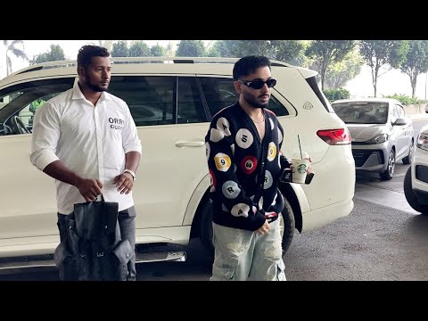 Orhan Awatramani Spotted At Airport | MS shorts