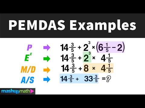 PEMDAS Examples with Answers: Evaluating Expressions