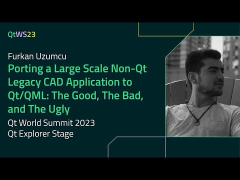 Porting a Large Scale Non-Qt Legacy CAD Application to Qt/QML: The Good, The Bad, and The Ugly