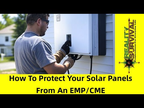 How To Protect Your Solar Panels and Inverter From an EMP or CME!