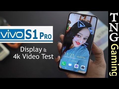 vivo S1 Pro - 4K Video & Display Test