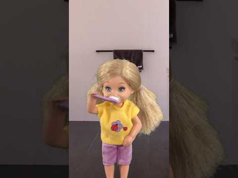 Annabelle’s Morning Routine #shorts #morningroutine  #barbie