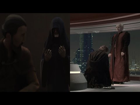 Darth Sidious Apprentices: Anakin & Dooku Comparison | Star Wars: Tales of the Jedi & Episode III