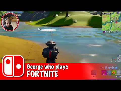 Fortnite FIshing Challenge! | George Who Plays