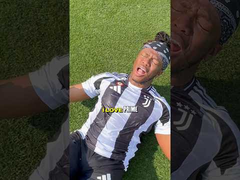 KSI LOVES PRIME!! #ksi #loganpaul #ishowspeed #soccer #drinkprime #primehydration #juventus #viral