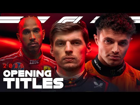 New 2025 F1 Opening Titles