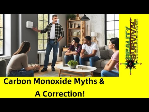 Carbon Monoxide Detector Myths & A Correction