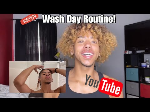 WASH DAY ROUTINE NATURAL HAIR + PROTECTING CURLS OVERNIGHT!