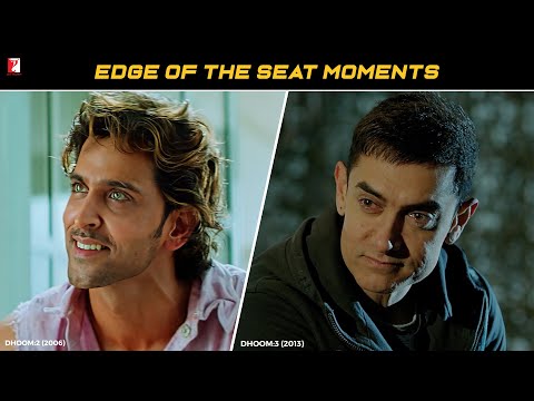 Edge Of The Seat Moments | Dhoom:2 | Dhoom:3 | Hrithik Roshan, Aishwarya Rai | Aamir, Abhishek, Uday