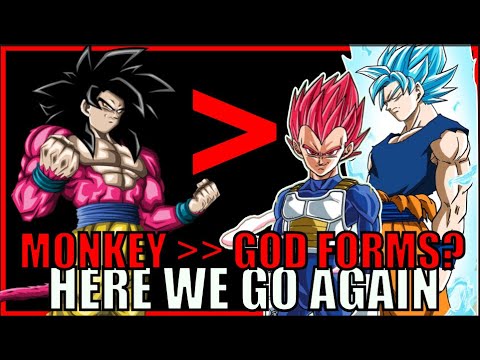 WTF! Was Super Saiyan 4  Stronger Than Super Saiyan God Forms ALL ALONG?