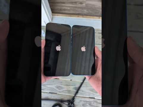 iPhone 16e Vs iPhone 13 Boot Up Test!