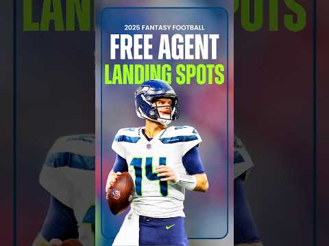 SAM DARNOLD to the Seattle Seahawks! 2025 Fantasy Football Outlook #shorts