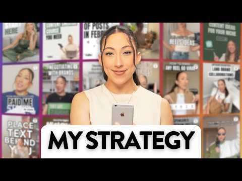 MY INSTAGRAM STRATEGY FOR 2025 EXPOSED 🤯 | How often I post and why