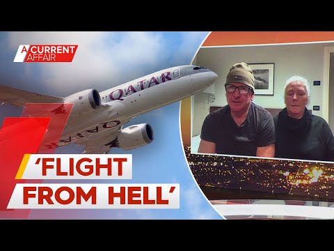 Couple forced to sit next to corpse during international flight | A Current Affair