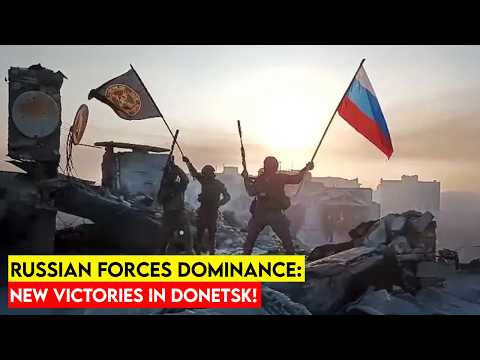 Russia's UNSTOPPABLE Surge! Key Settlements CAPTURED in Donetsk!