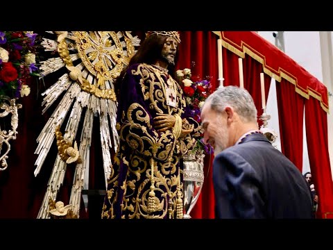 El Rey visita al Jesús de Medinaceli