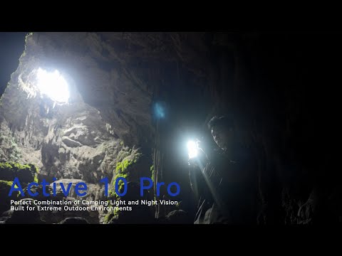 Blackview Active 10 Pro 400lm Camping Light | 20MP IR Night Vision Camera