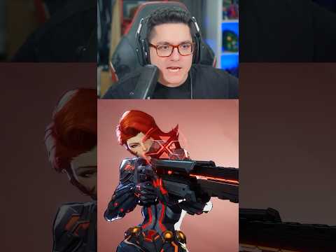 Black Widow Looks INSANE in Marvel Rivals 🔥 #shorts #reaction