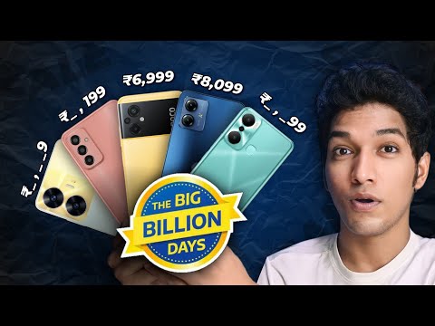 Top 5 Smartphone Under 10,000 in Flipkart Big Billion Day Sale