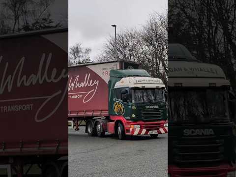 Fagan # Whalley Scania at Lymm Truckstop #truck #shortvideo #shorts #youtubeshorts