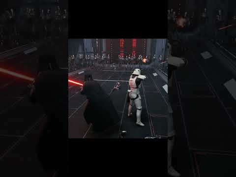 Darth Vader and Clone Troopers Vs B1 Battle Droids