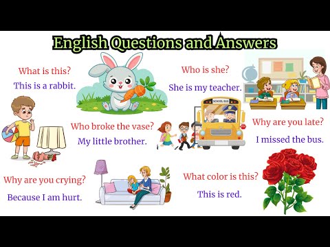 Daily Use English Question Answers |Fun Learning | English for beginner| English Speaking Practice