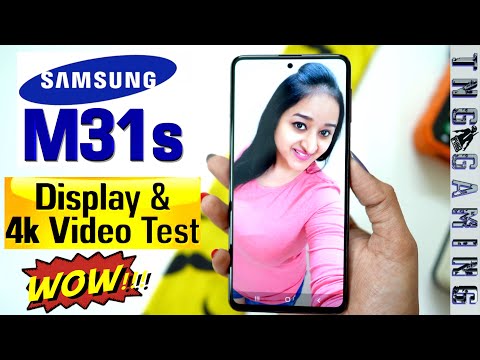 Samsung Galaxy M31s - 4K Video & Display Test