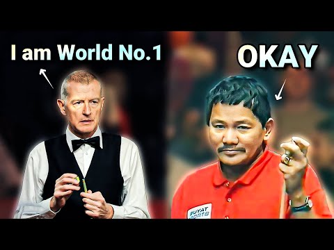 World No. 1 Snooker PLAYER Thinks He Can DOMINATE the GREAT EFREN REYES