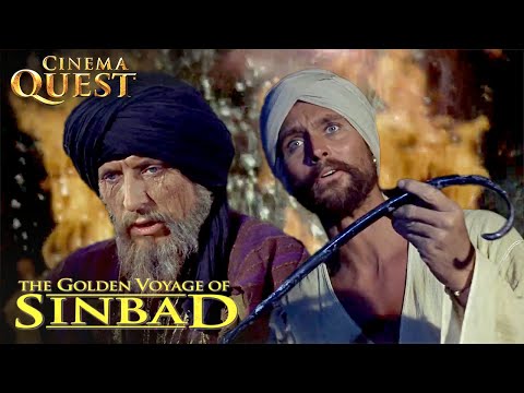 The Golden Voyage Of Sinbad | Koura Sabotages Sinbad | Cinema Quest