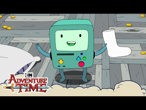 BMO's Sock Mystery! | Adventure Time | Cartoon Network