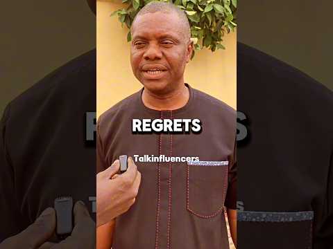 I Have No Regrets In Life - Engr Kelechi #advice #regrets #makingmoney