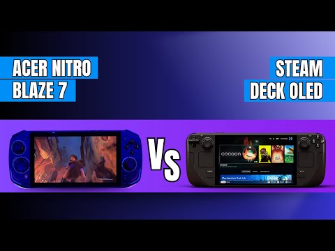 Acer Nitro Blaze 7 Vs Steam Deck OLED | A New Rival?