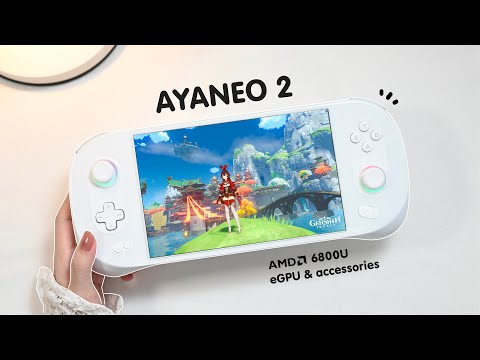 So Powerful and beautiful  AYANEO 2 Aesthetic Unboxing | HHKB | eGPU | ARZOPA | Genshin Impact