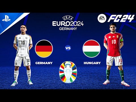 FC 24 | Germany vs Hungary - UEFA EURO 2024 Group Stage | 4K