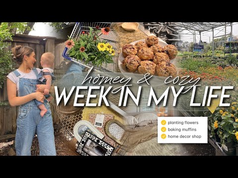 WEEK IN MY LIFE | home decor shop, thrifting, baking muffins, park date, & something I need to do...