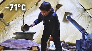 How Do People Live in a Tent and Shower at −71°C (−95°F)? Yakutia, Siberia