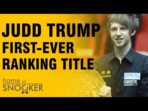 21-year-old Judd Trump's FIRST-EVER Ranking Title! China Open 2011!