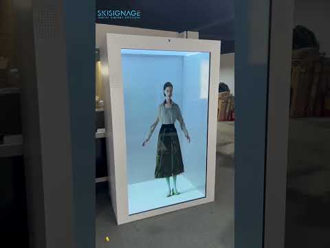 SKISIGNAGE LCD transparent box, support all size from 21.5 inch to 86 inch, touch or no touch.