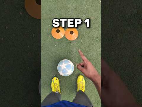 Dribbling Skill Tutorial 😱🔥🥵 #footballskills #soccerskills #football #soccer