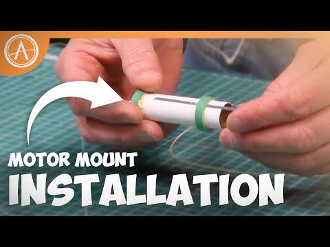 How to Install Motor Mounts in Model Rockets