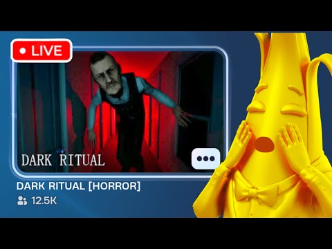 GETTING JUMPSCARED in Fortnite's DARK RITUAL HORROR! #EpicPartner