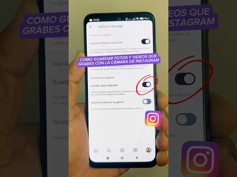 Cómo guardar en tu galería las fotos y videos que grabas con la cámara de Instagram