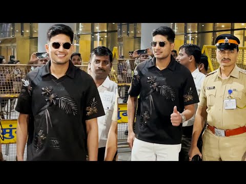 India Vice Captain Shubman Gill🔥Arrival In Mumbai Airport | MS shorts