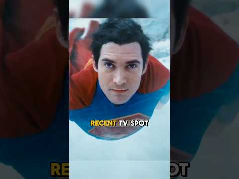 New Look At Superman In TV Spot Trailer #superman2025 #jamesgunn #superman