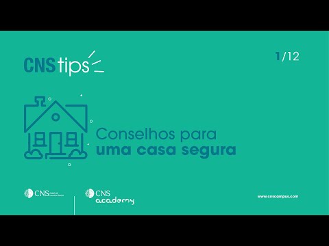 1/12 CNS Tips | Conselhos para uma casa segura.