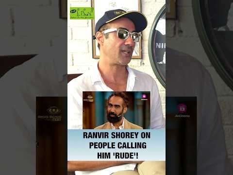 Ranvir Shorey On Being Called 'Rude'! #ranvirshorey #biggbossott3 #shorts